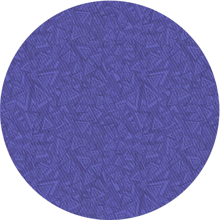 Square Patterned Sapphire Blue Rug, pat136blu