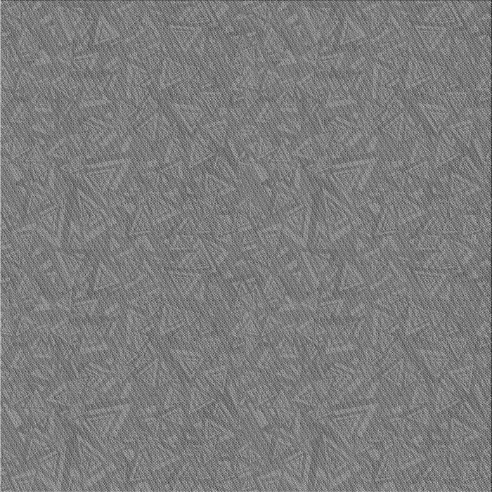 Round Patterned Gray Rug, pat136gry