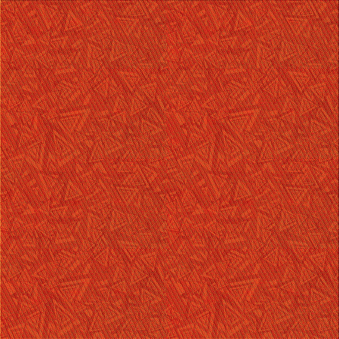 Round Patterned Scarlet Red Rug, pat136yw