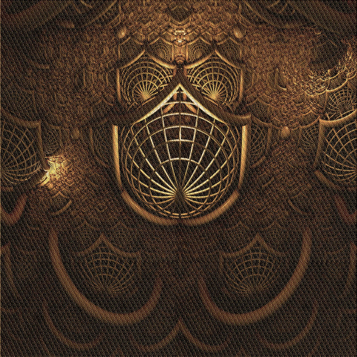 Round Machine Washable Transitional Saddle Brown Rug, wshpat1360brn