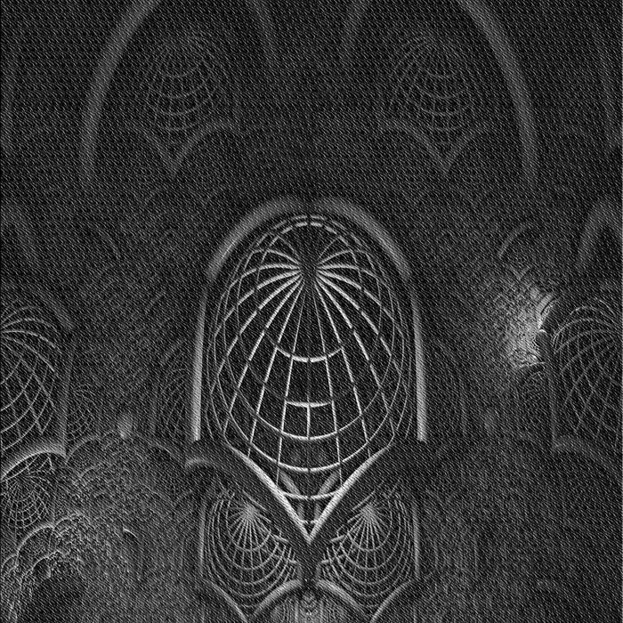 Machine Washable Transitional Midnight Gray Rug, wshpat1360gry