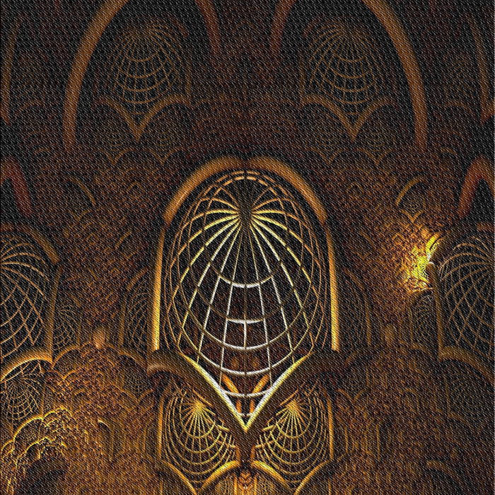 Machine Washable Transitional Brown Rug, wshpat1360