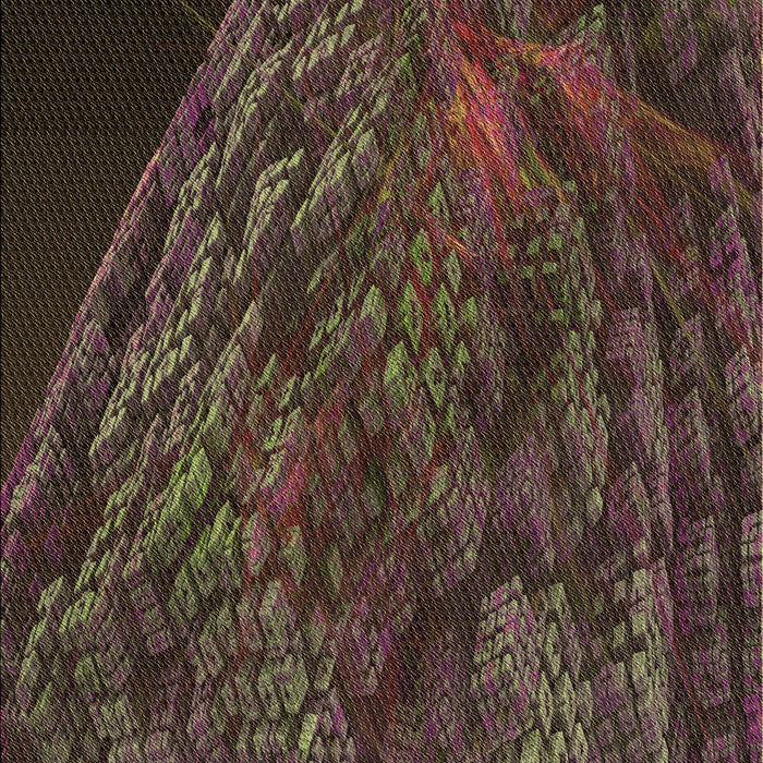 Patterned Red Rug, pat1362brn