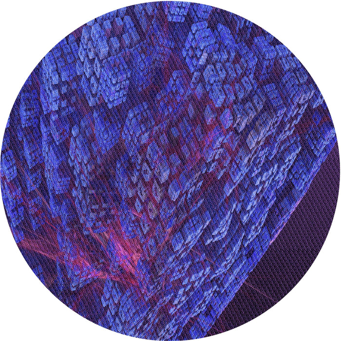 Square Machine Washable Transitional Purple Rug in a Living Room, wshpat1362pur