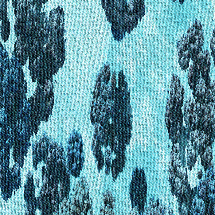 Patterned Blue Rug, pat1363lblu