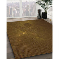 Patterned Red Rug, pat1364org