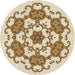 Square Patterned Golden Blonde Gold Rug, pat1365brn