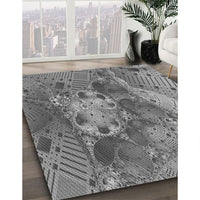 Patterned Gray Rug, pat1366gry