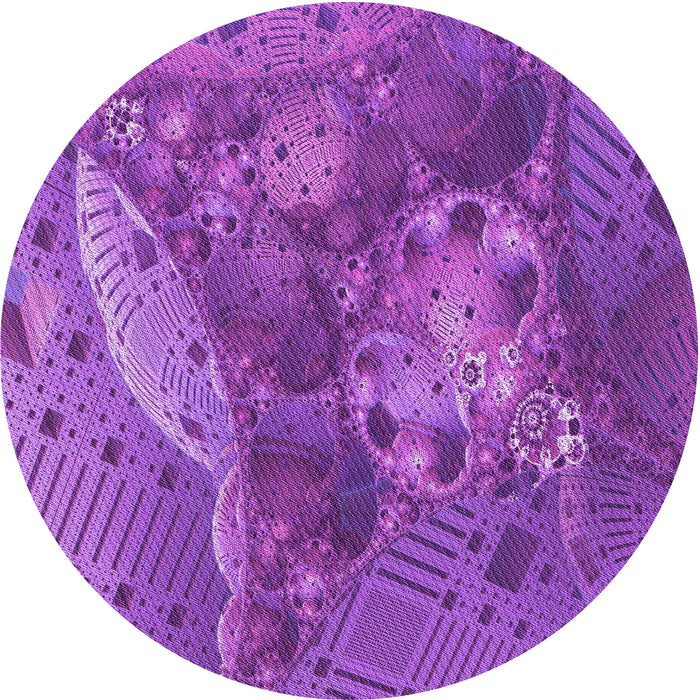 Square Machine Washable Transitional Crimson Purple Rug in a Living Room, wshpat1366pur