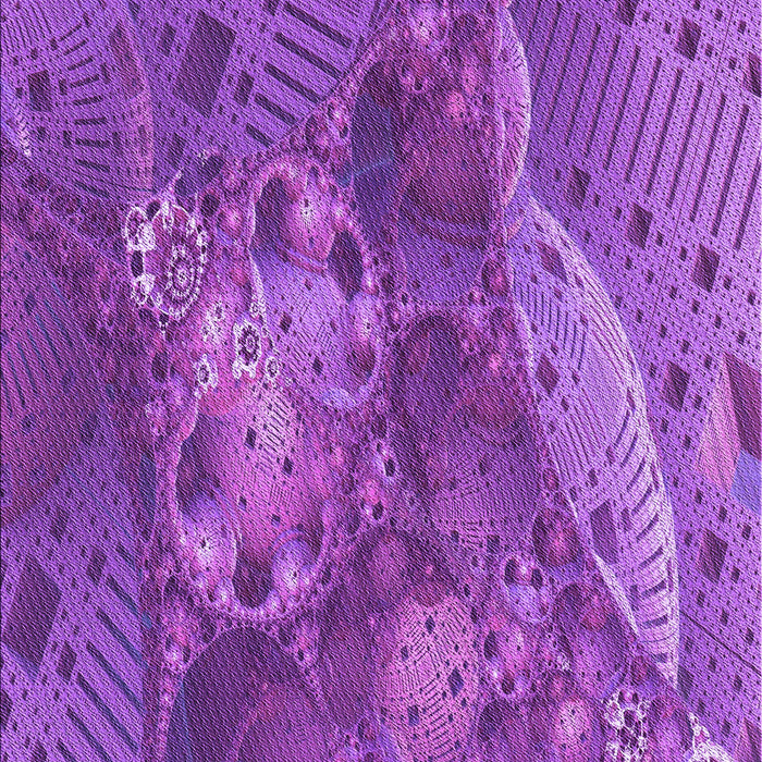 Patterned Crimson Purple Rug, pat1366pur