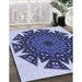 Machine Washable Transitional Blue Rug in a Family Room, wshpat1367blu