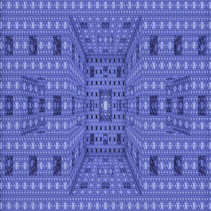 Patterned Sky Blue Rug, pat1368blu