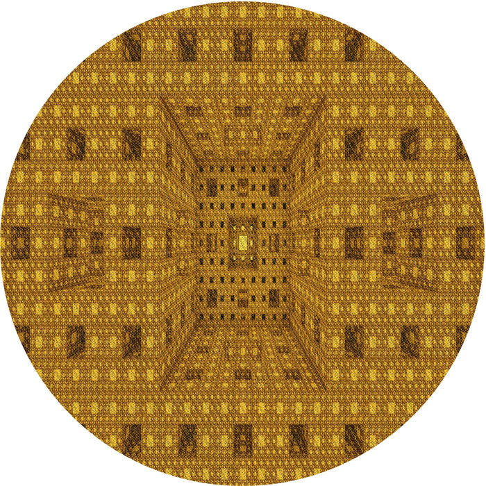 Square Machine Washable Transitional Mahogany Brown Rug in a Living Room, wshpat1368yw