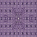 Sideview of Machine Washable Transitional Purple Rug, wshpat1368