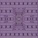 Square Patterned Purple Novelty Rug, pat1368