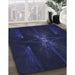 Machine Washable Transitional Night Blue Rug in a Family Room, wshpat1369blu