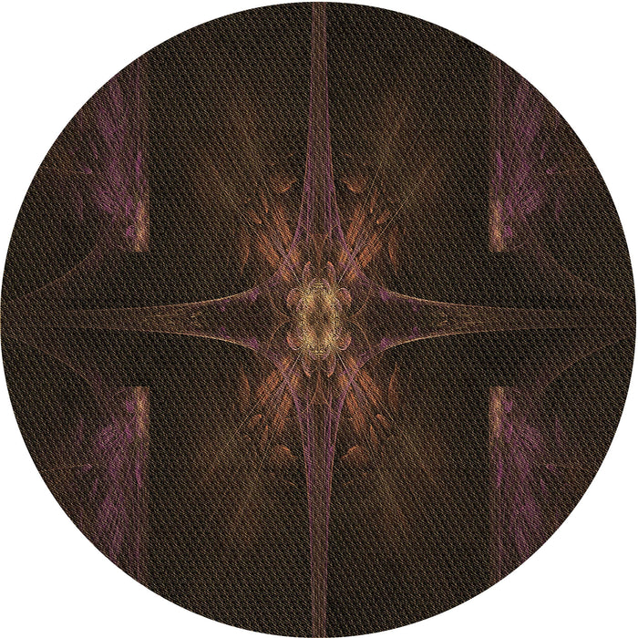 Square Machine Washable Transitional Midnight Gray Rug in a Living Room, wshpat1369brn