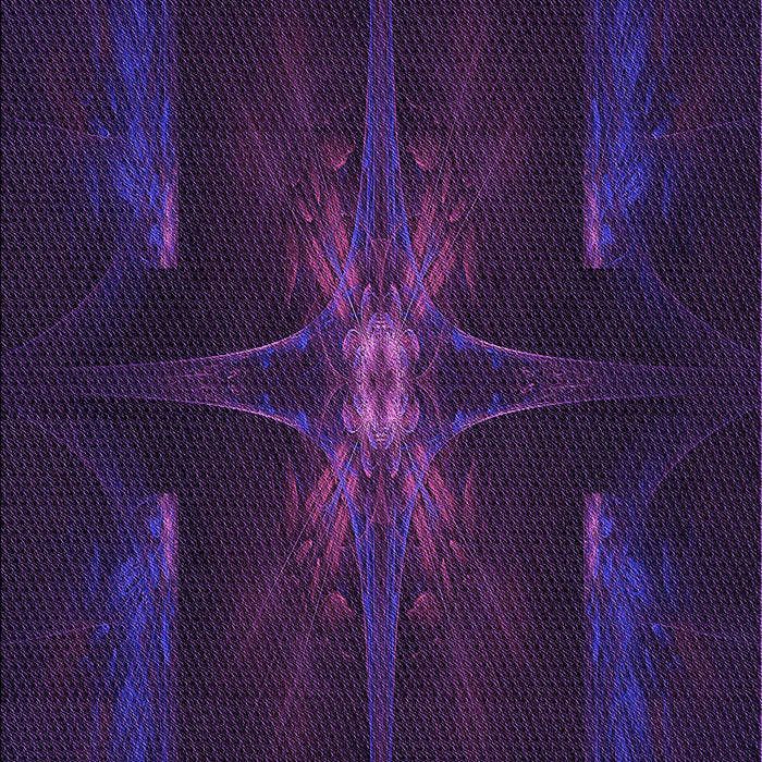 Machine Washable Transitional Deep Purple Rug, wshpat1369pur