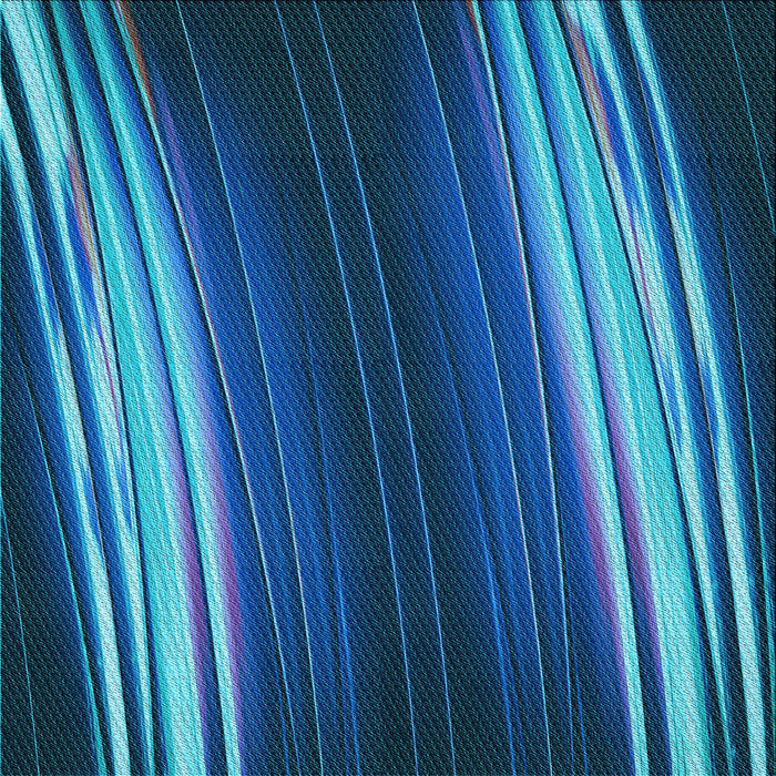 Round Patterned Deep Sky Blue Rug, pat137lblu