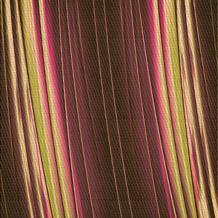 Patterned Vermilion Red Rug, pat137org