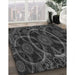 Machine Washable Transitional Midnight Gray Rug in a Family Room, wshpat1370gry