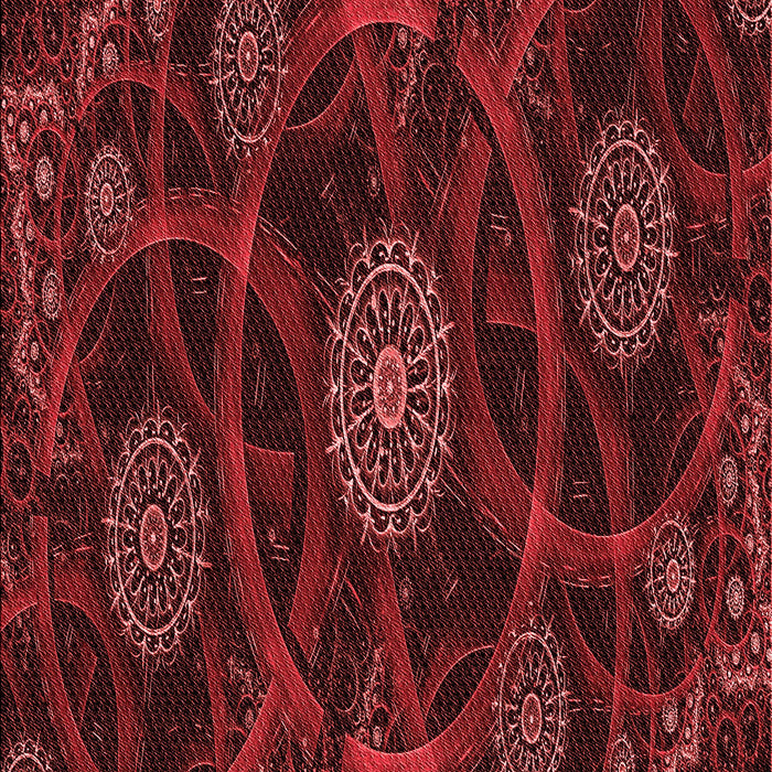 Machine Washable Transitional Maroon Red Rug, wshpat1370rd
