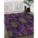 Machine Washable Transitional Purple Rug in a Family Room, wshpat1370
