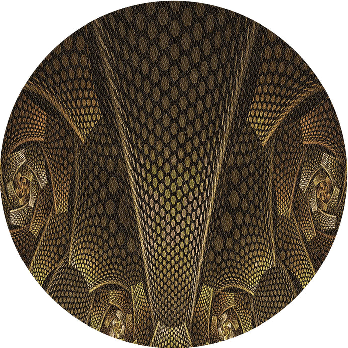 Square Machine Washable Transitional Red Brown Rug in a Living Room, wshpat1371brn