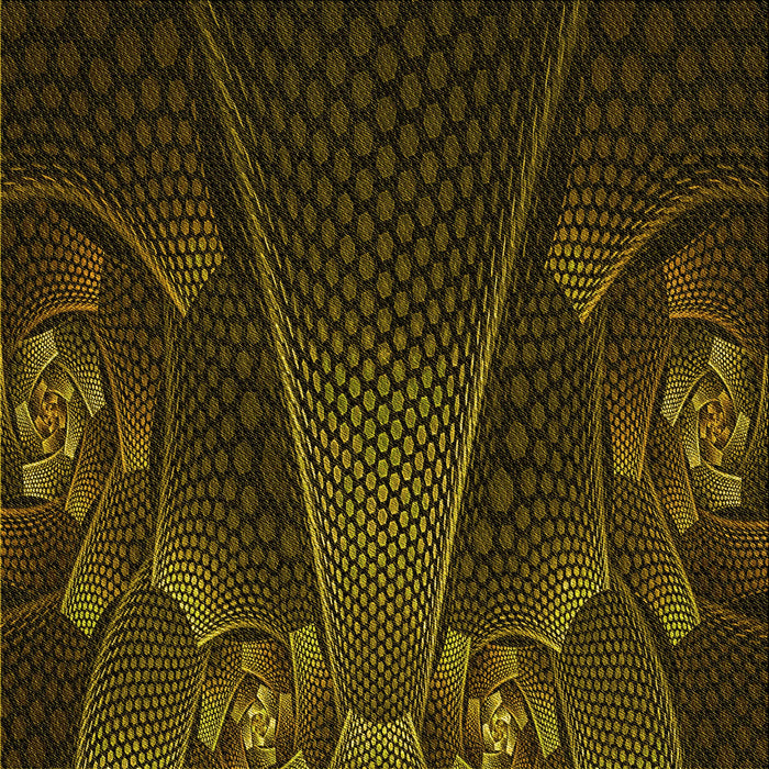 Round Machine Washable Transitional Dark Yellow Green Rug, wshpat1371yw