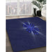 Machine Washable Transitional Night Blue Rug in a Family Room, wshpat1372blu