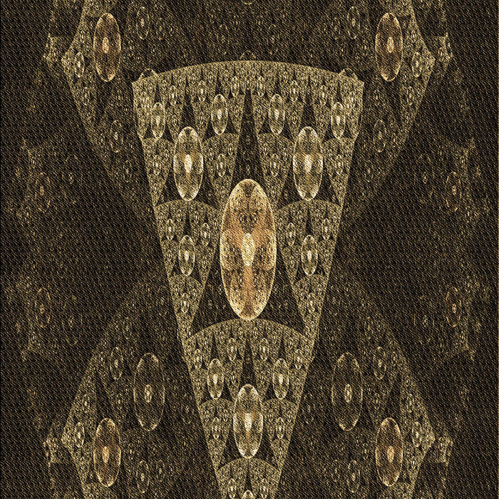 Patterned Oak Brown Rug, pat1373brn
