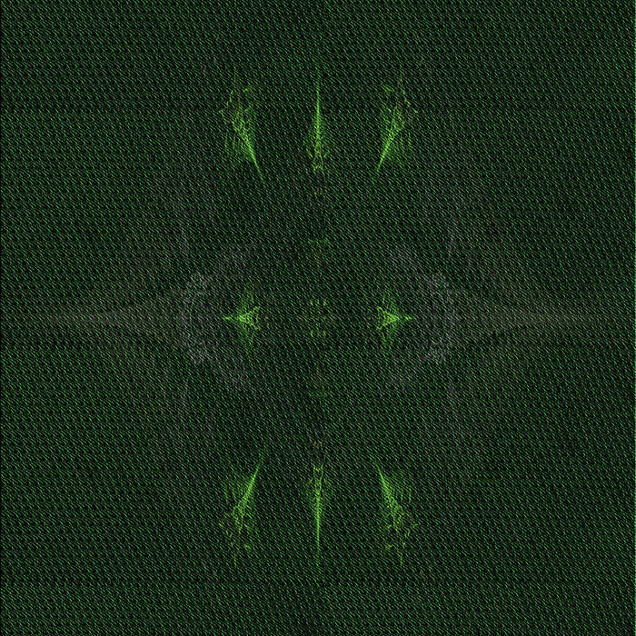 Patterned Deep Emerald Green Rug, pat1376grn