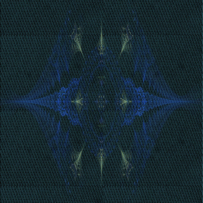 Machine Washable Transitional Black Rug, wshpat1376lblu