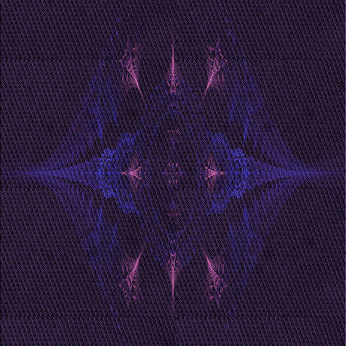 Machine Washable Transitional Black Rug, wshpat1376pur