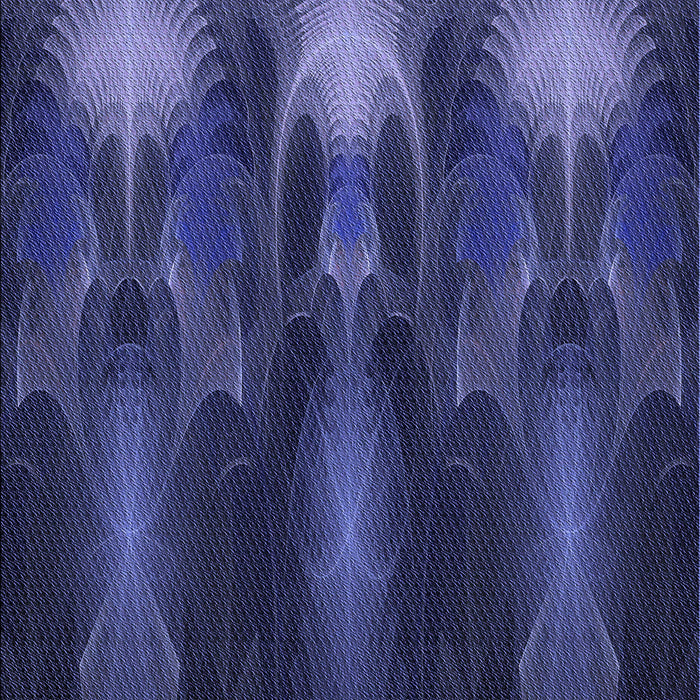 Machine Washable Transitional Royal Blue Rug, wshpat1377blu