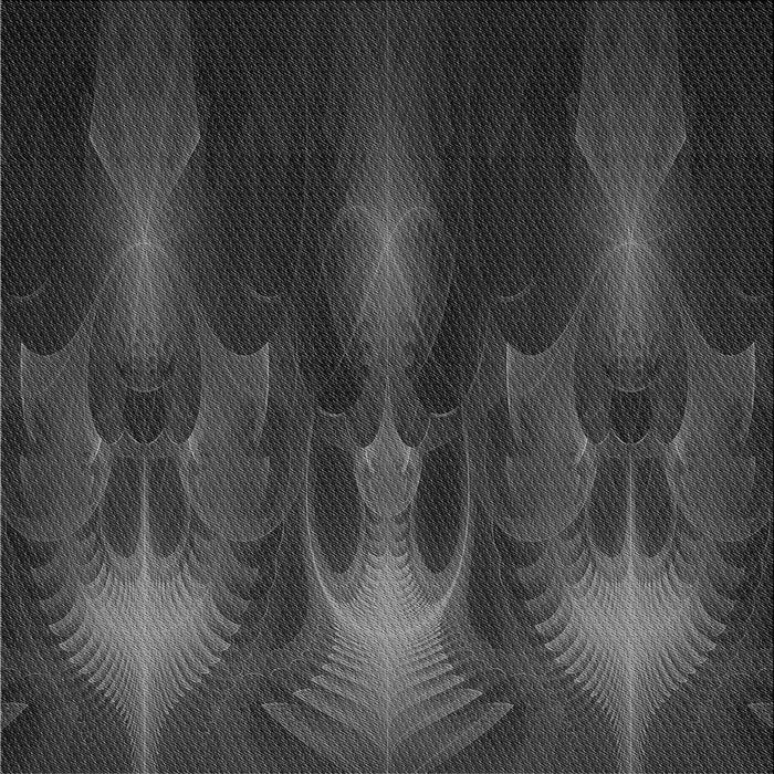 Round Patterned Charcoal Black Rug, pat1377gry