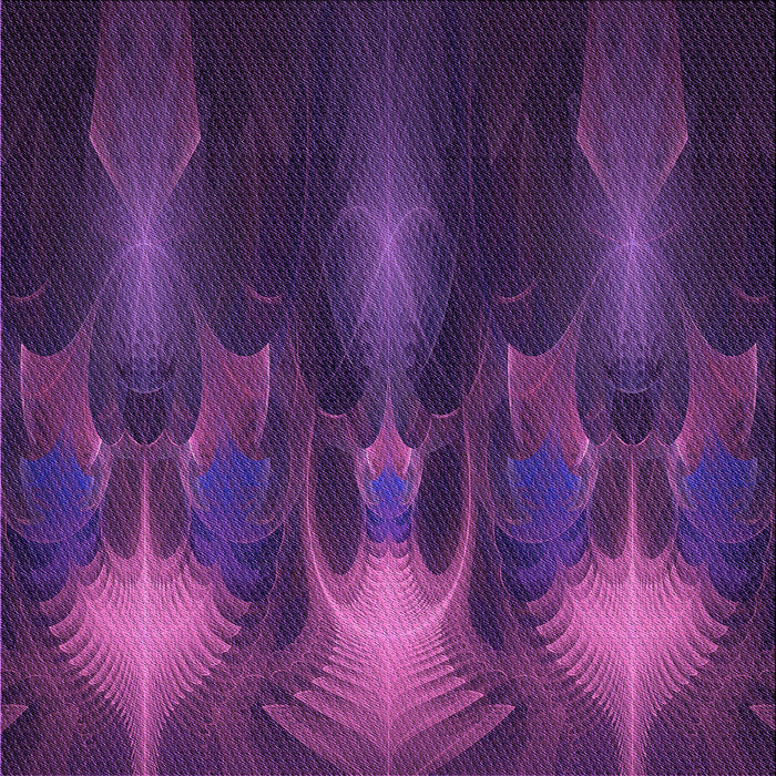 Round Patterned Dark Orchid Purple Rug, pat1377pur