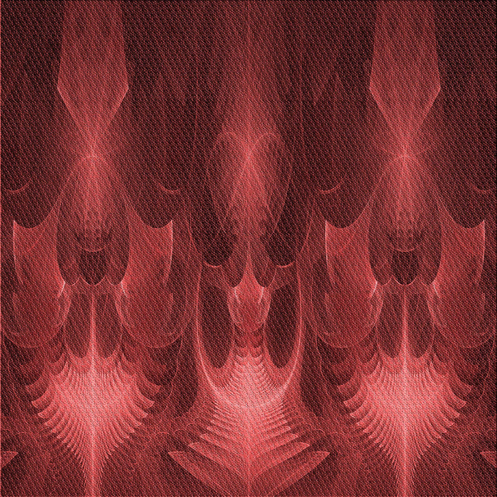 Round Patterned Crimson Red Rug, pat1377rd