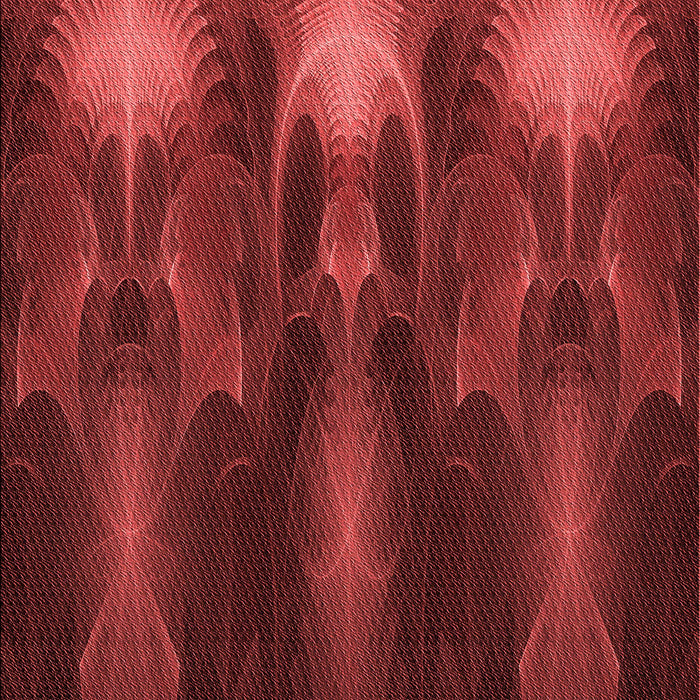 Patterned Crimson Red Rug, pat1377rd