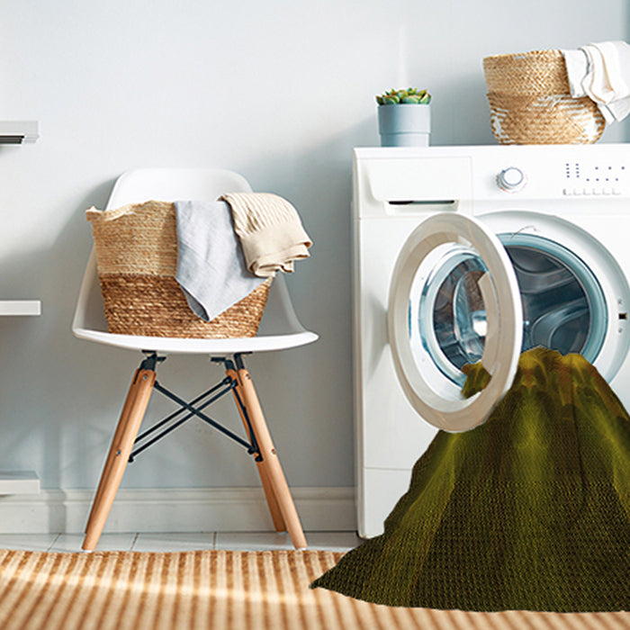 Machine Washable Transitional Night Red Rug in a Washing Machine, wshpat1377yw
