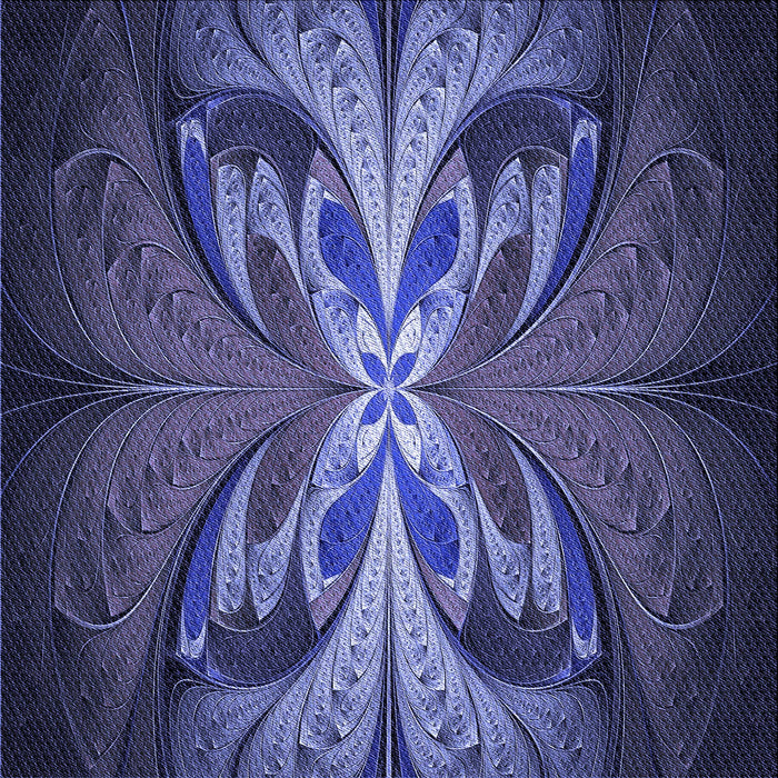Round Patterned Midnight Blue Rug, pat1378blu