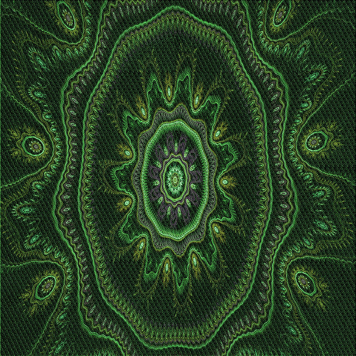 Round Machine Washable Transitional Black Rug, wshpat1379grn