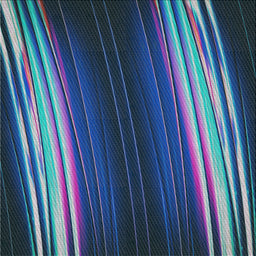 Sideview of Machine Washable Transitional Koi Blue Rug, wshpat137