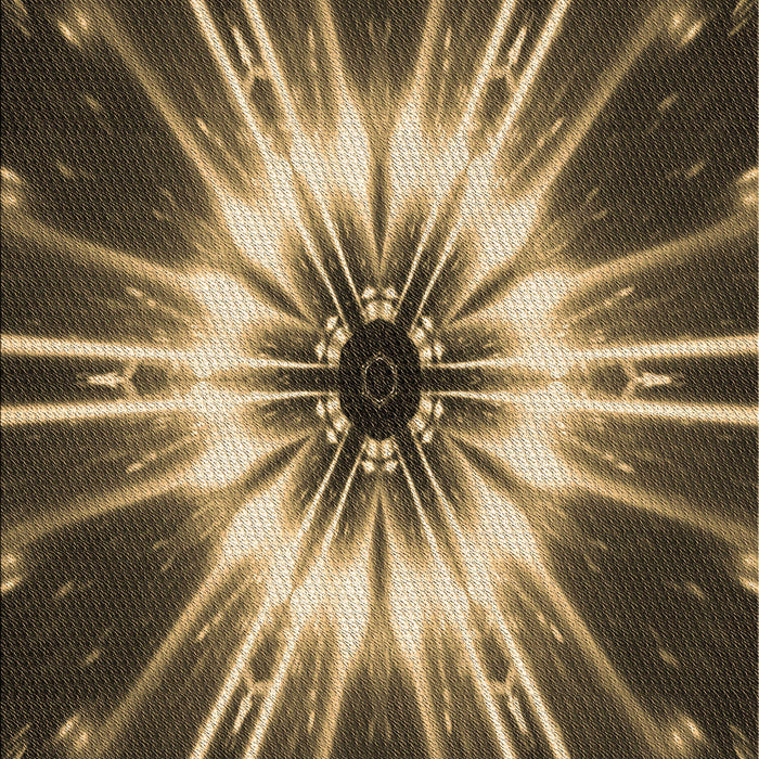 Patterned Milk Chocolate Brown Rug, pat138brn