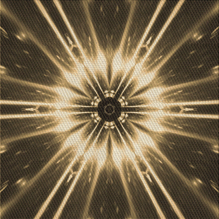 Round Machine Washable Transitional Chocolate Brown Rug, wshpat138brn