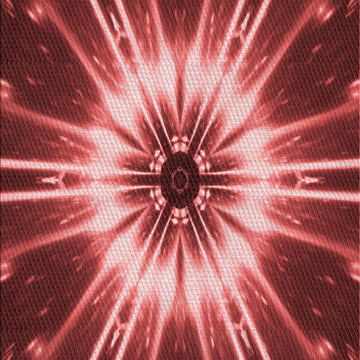 Patterned Cranberry Red Rug, pat138rd