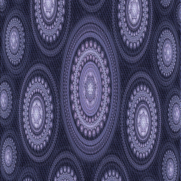 Patterned Night Blue Rug, pat1380blu