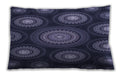 Patterned Rectangular Night Blue Lumbar Throw Pillow, 13 inch by 19 inch, lbpat1380blu