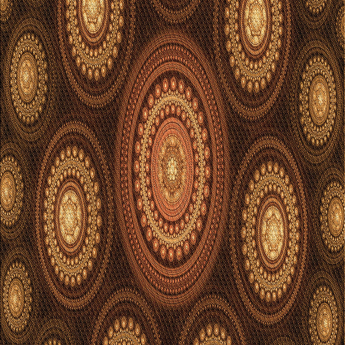 Patterned Red Rug, pat1380org