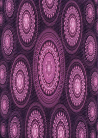 Machine Washable Transitional Orchid Purple Rug, wshpat1380pur